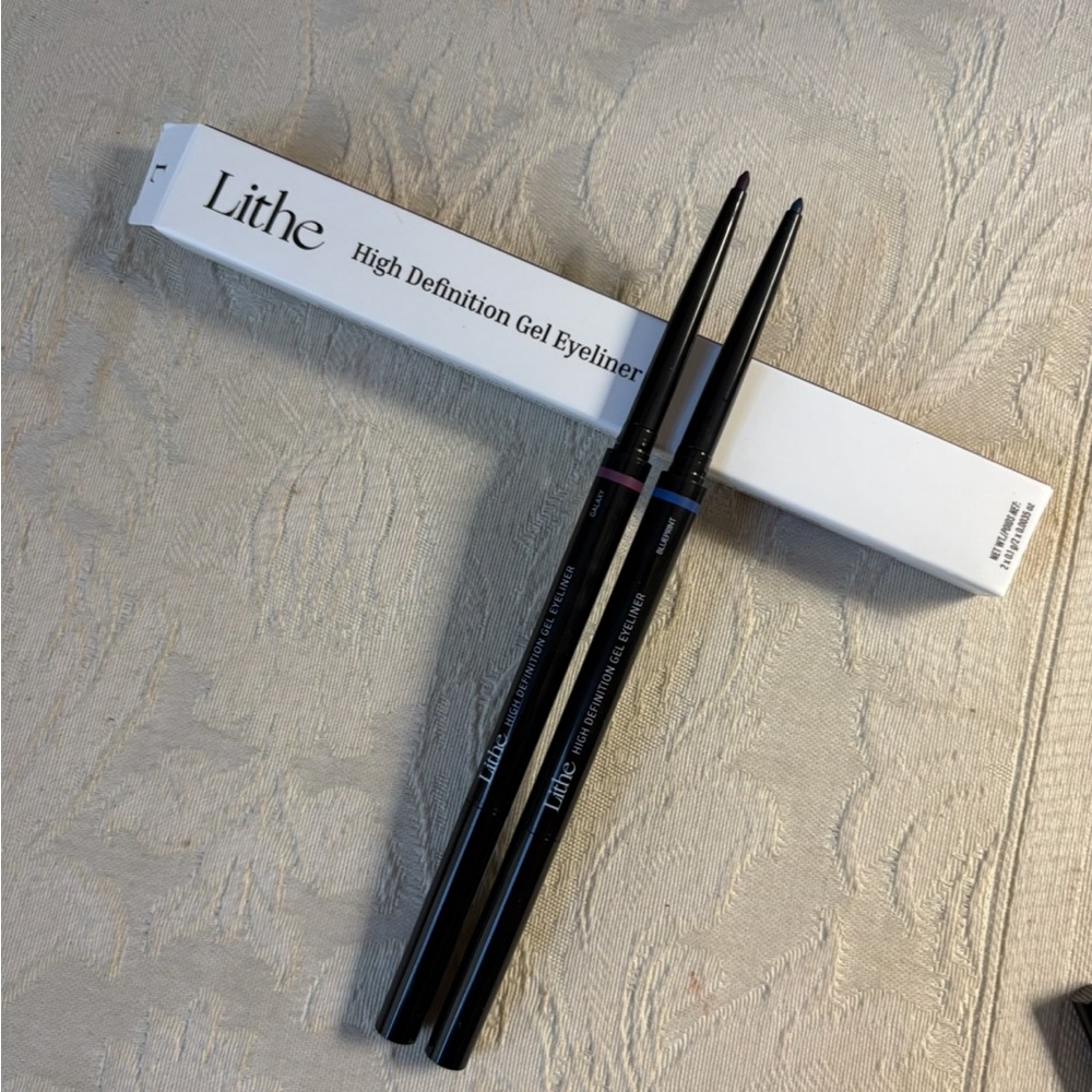 Lithe Beauty High Definition Gel Eyeliner Set Duo Navy & Purple Blueprint/Galaxy